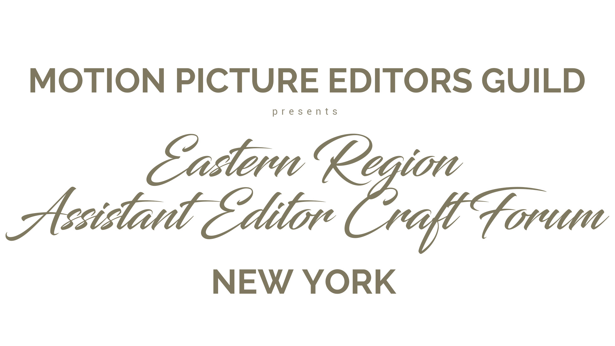 <span class=''>Eastern Region Assistant Editor Craft Forum</span>